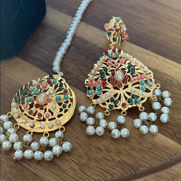 Artificial multi bead golden color set - Picture 3 of 4